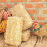 0709BA L11" Vintage Straw Bale Brick Rustic Hay Bales Home Decoration Fall Spring Party Festival Supplies Barn Accessory